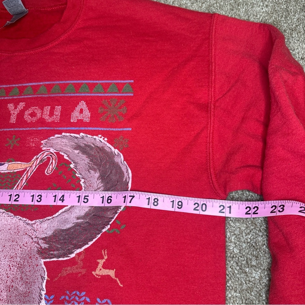 Gildan Red Christmas Taylor Swift Cat Sweater - Picture 7 of 12